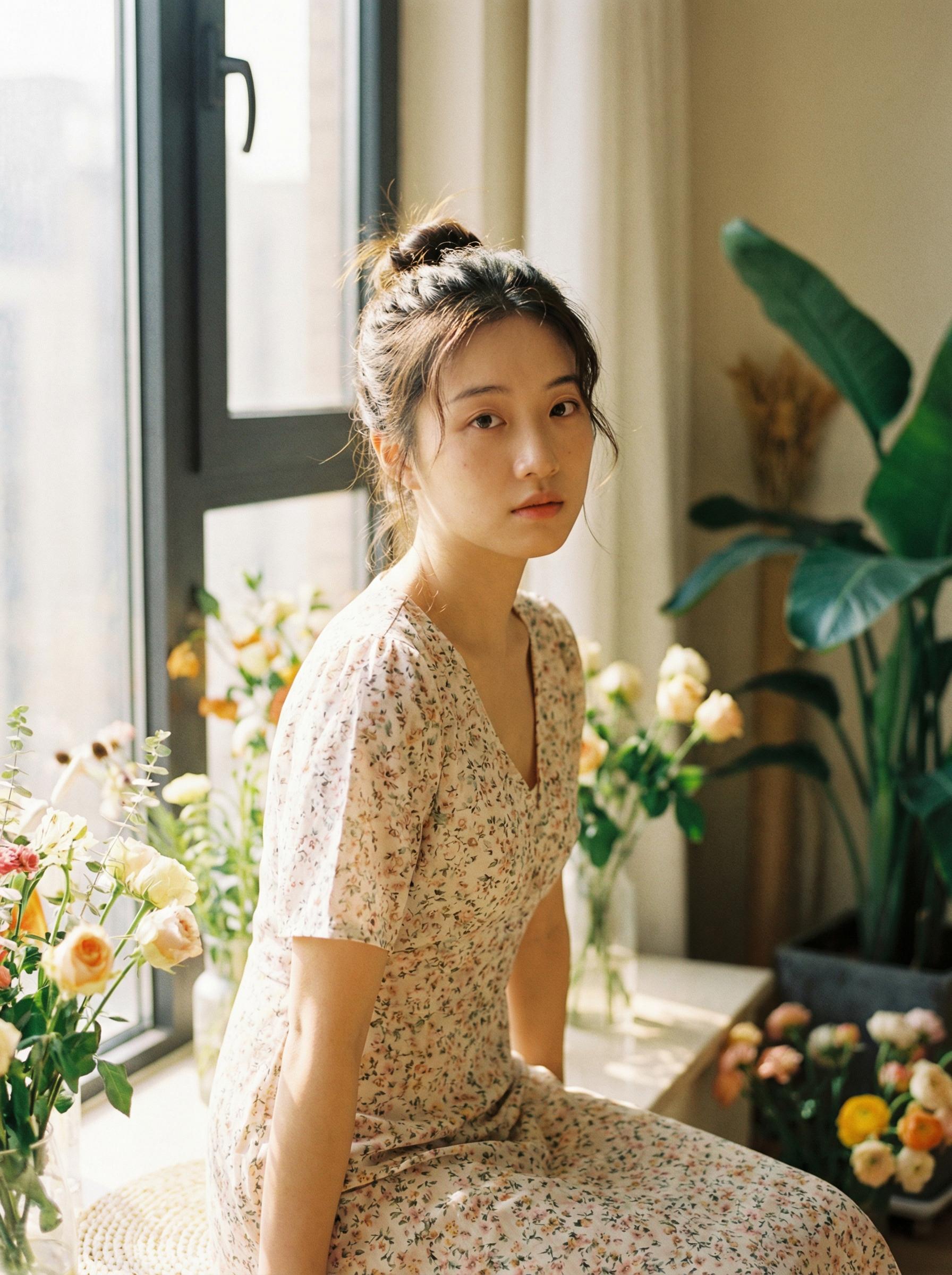 女同清新风格生活视频